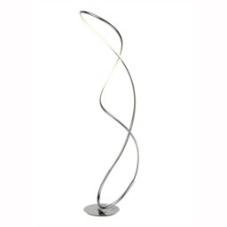 Felda 128cm Chrome LED Novelty Floor Lamp