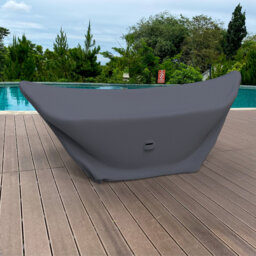 2-Person Porch Swing Cover For Harrington Spreader Bar Hammock, Water-Repellent UV-Resistant Polyester With Tie-Downs