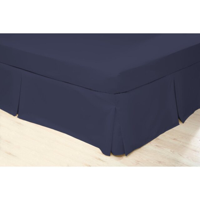 200 TC 50/50 Percale Polycotton Tailored Bed Skirt