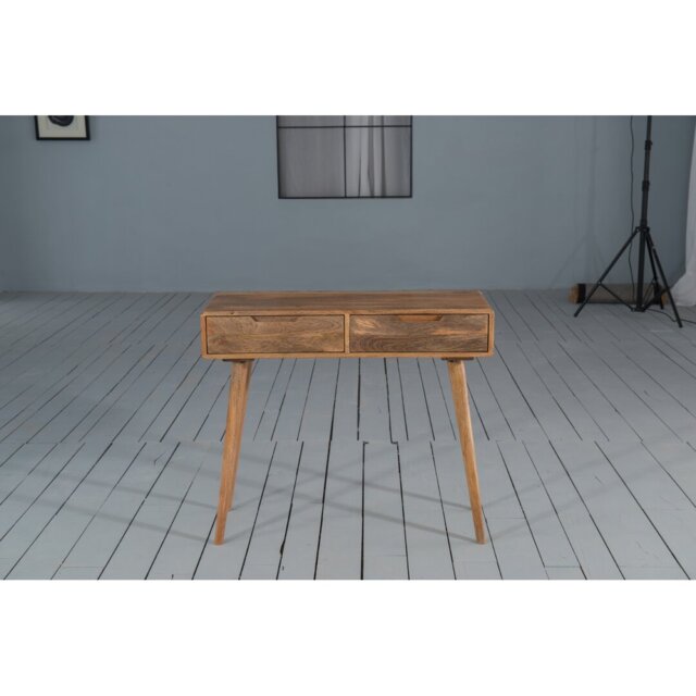 Adeel 90cm Solid Wood Console Table
