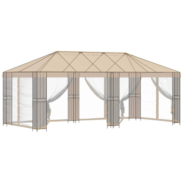 Vidaxl Gazebo Canopy Cover 6 X 3 M Polyester 190