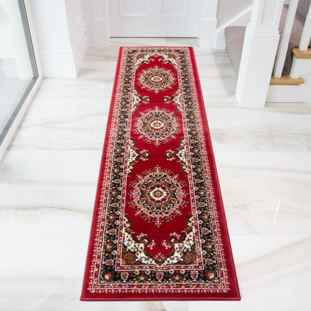 Kevon Tufted Red Rug