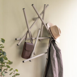 Metal Wall Wall Mounted Coat Rack
