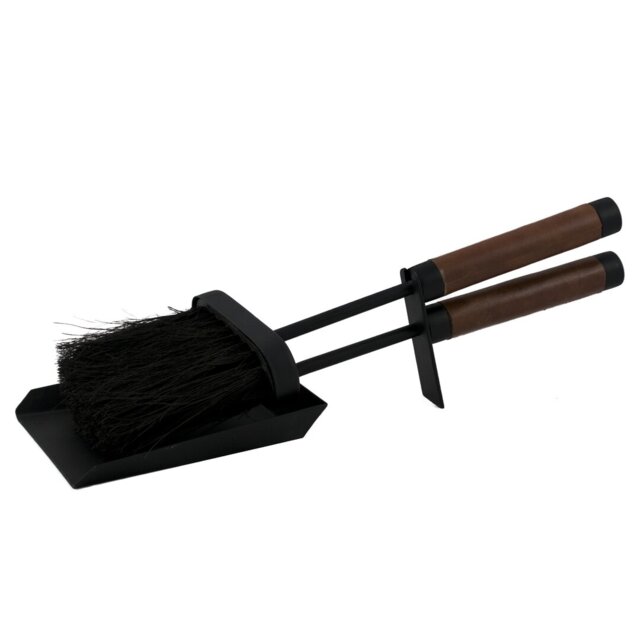 Leather Handle Tidy Set 35cm