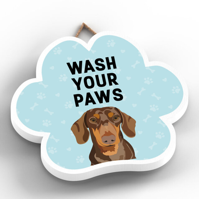 Dachshund Wash Your Paws Wall DÃ©cor