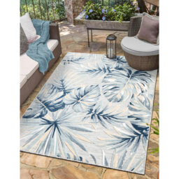 Silloth Floral Indoor / Outdoor Area Rug