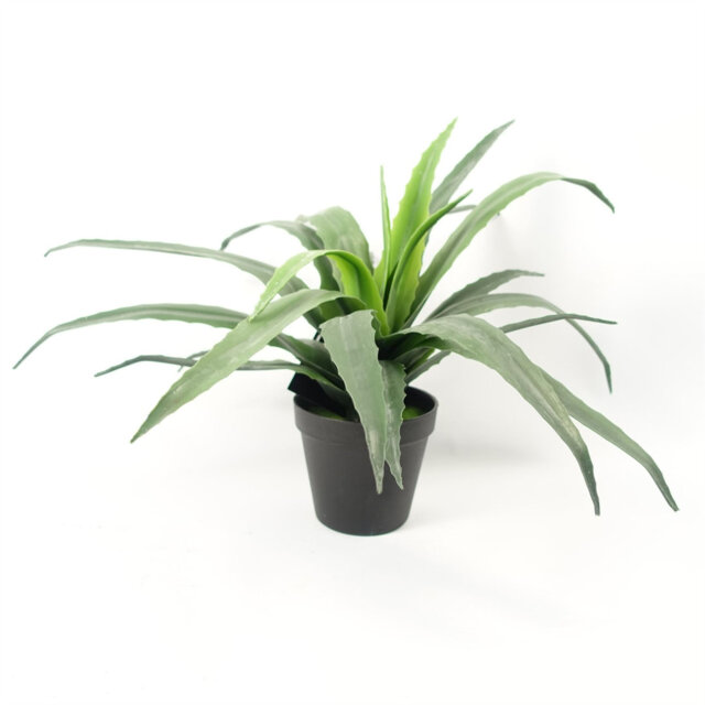 40cm Faux Aloe Plant in Pot Liner