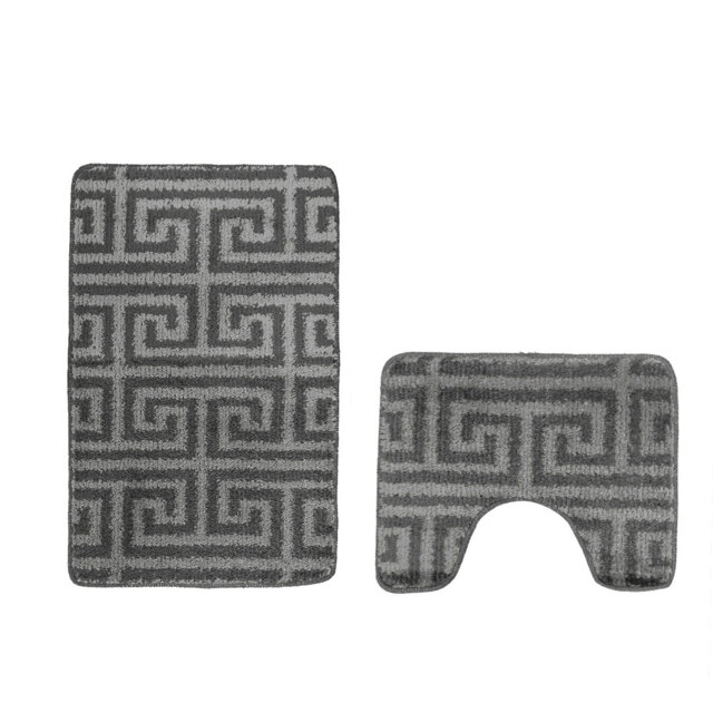 Akinori Polypropylene Plastic Non-Slip Bath Mat