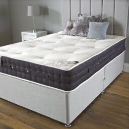 Asia Reflex Foam Divan Bed, Hand stitched Mattress, Extra Firm Feel.