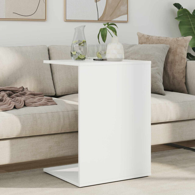 Side Table Engineered Wood Modern Coffee Tables Accent Indoor Furniture