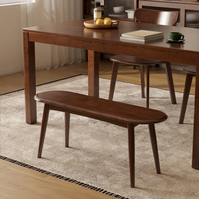 Solid Wood Bench
