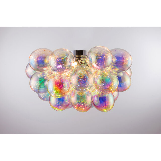 Abdurrahman Glass Semi Flush Mount