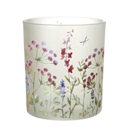 Glass Tabletop Tealight Holder