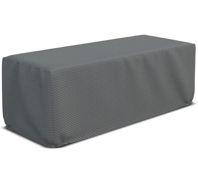Heavy Duty Multipurpose Outdoor Rectangle Firepit Cover, Durable UV Resistant Patio Waterproof Cover