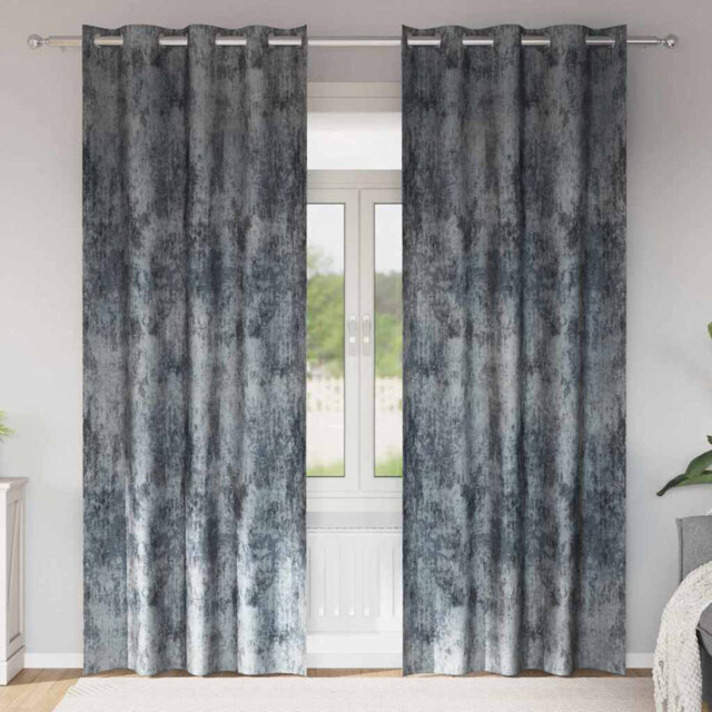 Alithia Velvet Room Darkening Curtain Pair