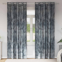 Alithia Velvet Room Darkening Curtain Pair