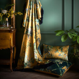 Laurence Llewelyn-Bowen Cotswold Fantasia Dawn Cushion Cover LS Green