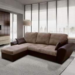 Acee Corner Sofa Bed Jumbo Cord