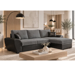 Acee Corner Sofa Bed Jumbo Cord