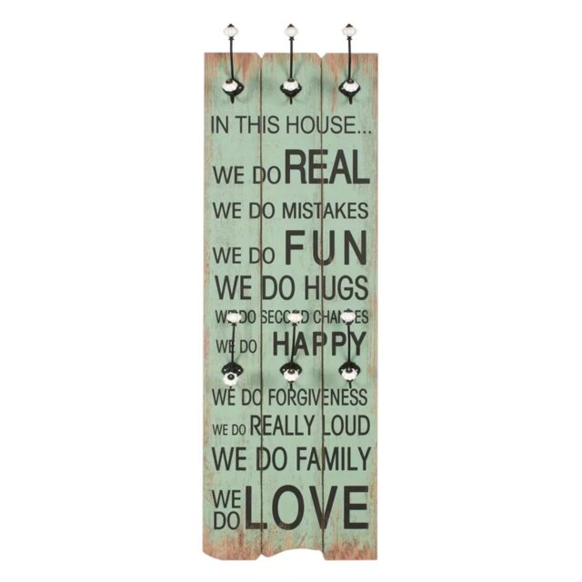 Naylor Wall 6 - Hook Wall Mounted Coat Rack