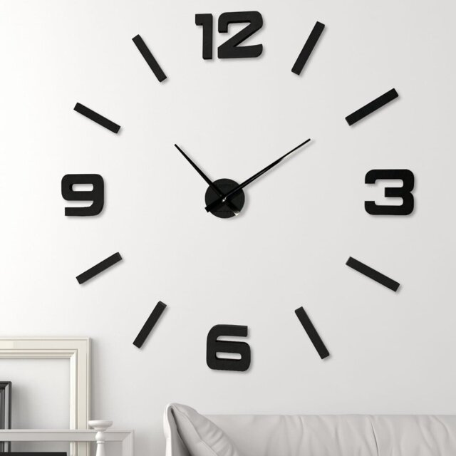 Admirable Solid Wood Wall Clock