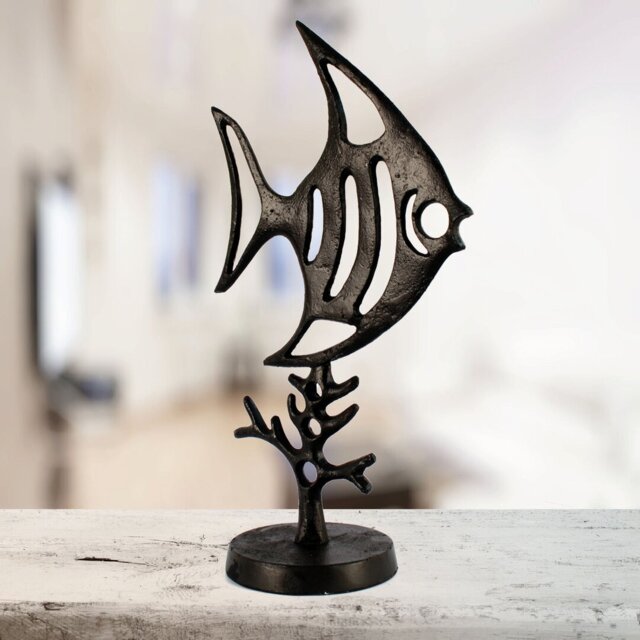 ANGEL FISH Iron Ornament 37cm