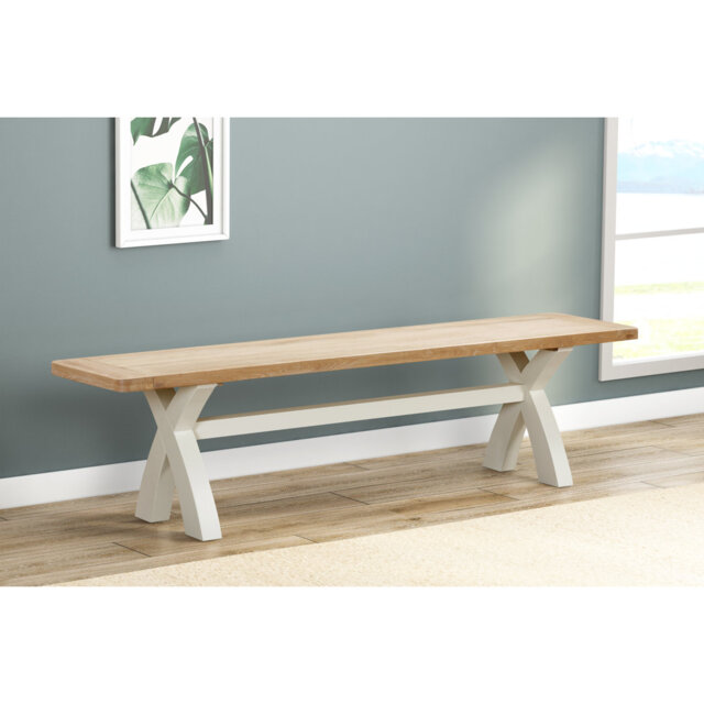 Aemon Cross-Leg Bench