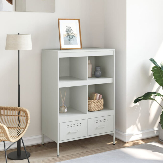 Sharell 101.5cm H x 68cm W Steel Standard Bookcase