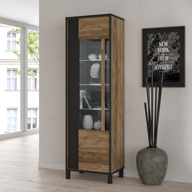 Caramont 59.2 cm W Display Cabinet