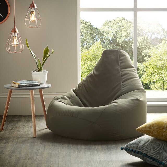Salcombe Polyester Outdoor Friendly Refillable Bean Bag Chair & Lounger