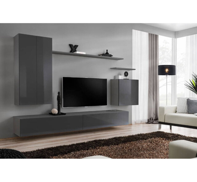 "Elmus Unfinished Floating Entertainment Centre for TVs up to 65"""