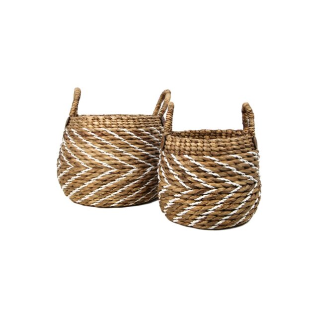 Highland Dunes Wicker Decorative Basket