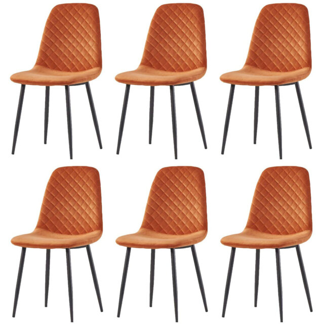 Wellersburg Modern Velvet Upholstered Armless Dining Chair