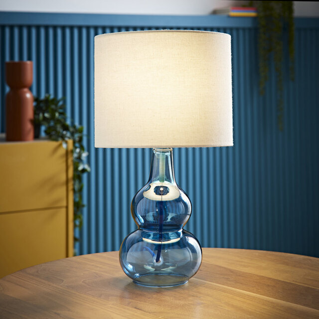Glass Table Lamp
