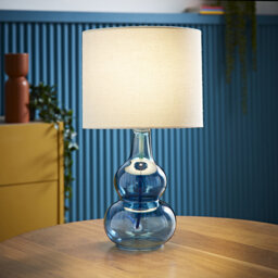Glass Table Lamp