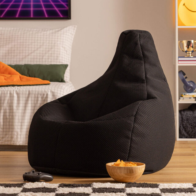 Gaming Performance Mesh Recliner Bean Bag