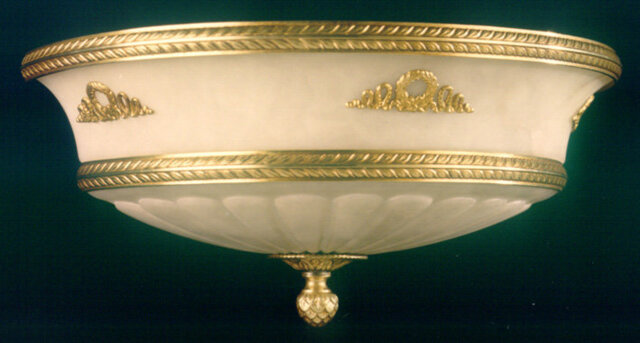 Crompton Glass Flush Mount