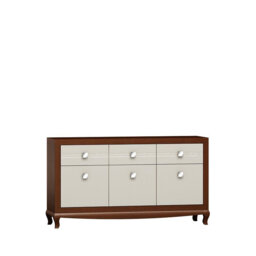 Deslynn 157cm W 3 - Drawer Chest of Drawers