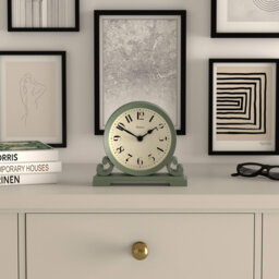 Analogue Plastic / Acrylic Quartz Movement / Crystal Tabletop Clock