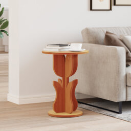 Side Table Solid Pine Wood
