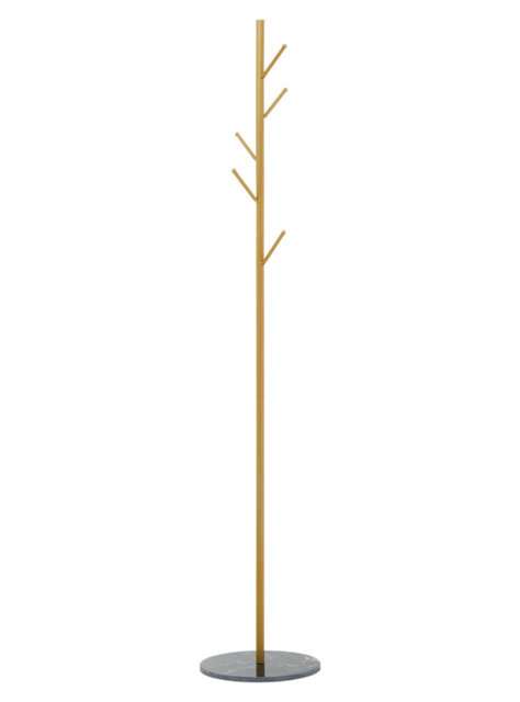 Alawna Metal Freestanding 5 - Hook Coat Rack