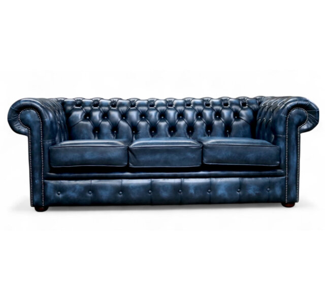Chesterfield 3 + 2 Seater Antique Sofa Suite Offer