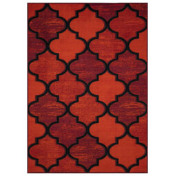 Mallette Geometric Shag Indoor / Outdoor Area Rug
