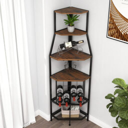Ryans 16 Bottle Wine Bottle & Glass Rack