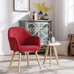 Osuna 49cm H Polyester Blend Upholstered Full Back Armchair