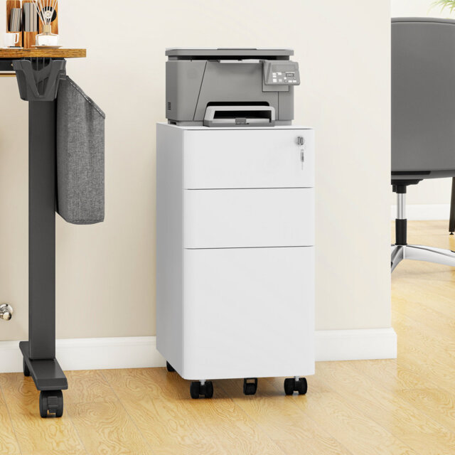 3 Drawer storage unit Filing Cabinet