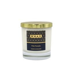 Pink Pomelo Scented Jar Candle with Glass Holder