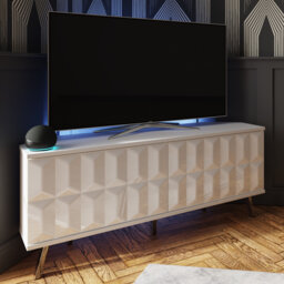 ELEVATE Corner Tv Unit - White