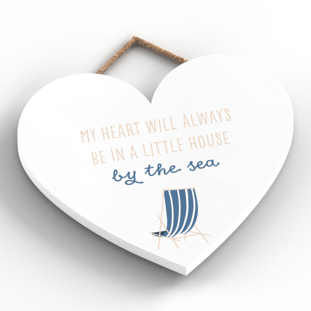 Korth Sea Heart in a House by The Sea Wall Décor