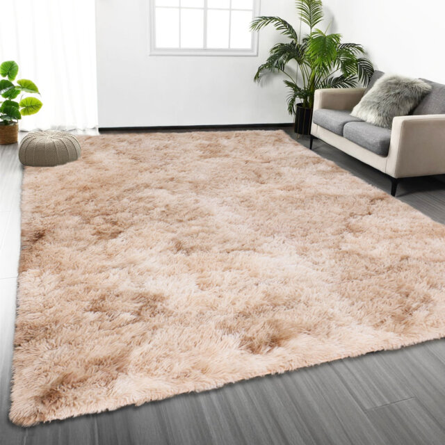 Plush Shaggy Area Rug â Soft High Pile Floor Rug For Living Room, Bedroom & Lounge